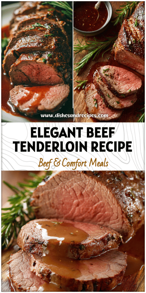 Elegant sliced beef tenderloin with horseradish sauce served for a fancy dinner celebration
